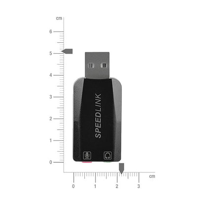 Speedlink VIGO USB Soundkarte, schwarz