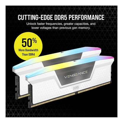 32GB PC 6400 CL36 CORSAIR KIT (2x16GB) Vengeance white retail