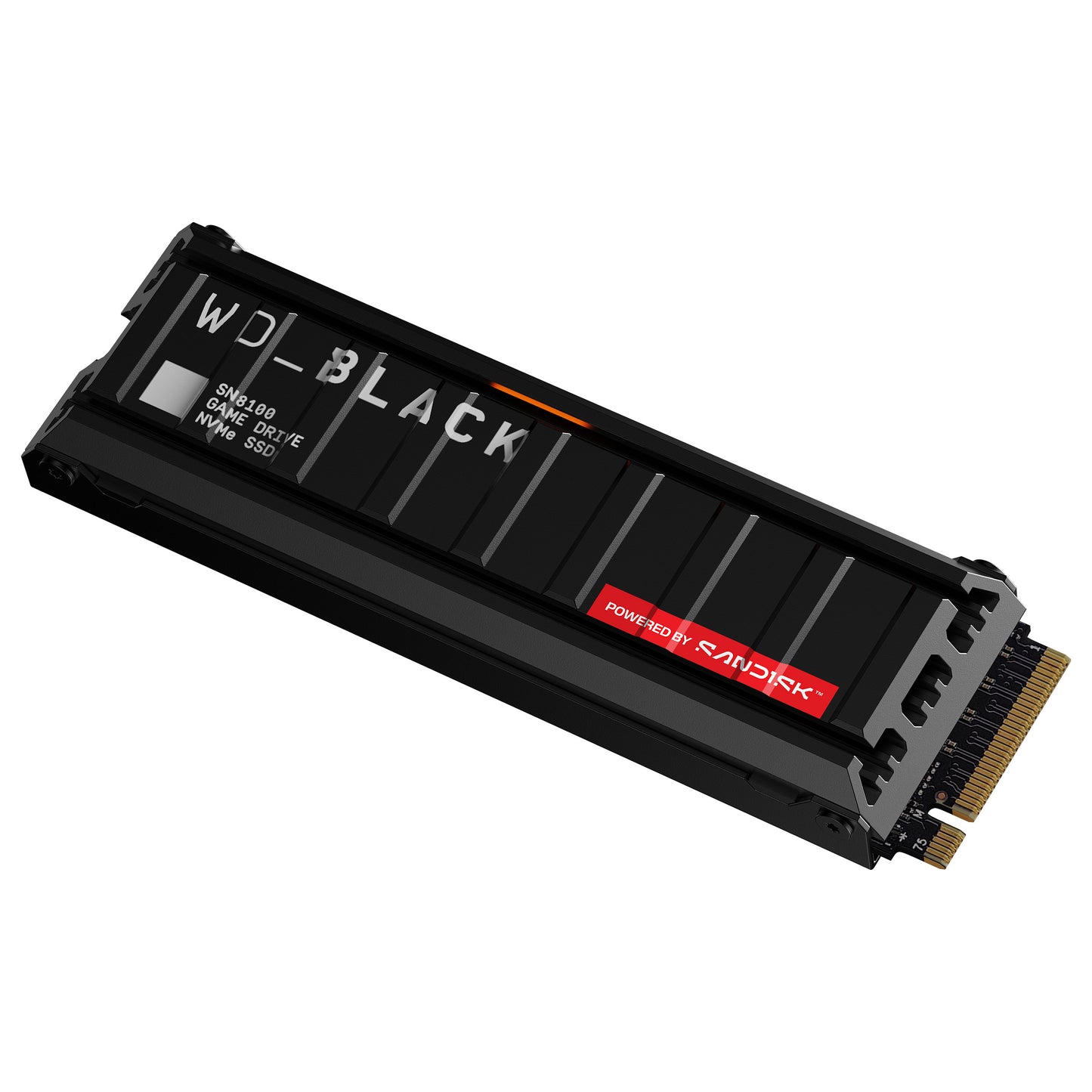 M.2 4TB WD Black SN8100 NVMe 2280 W/Heatsink POWERED BY SANDISK