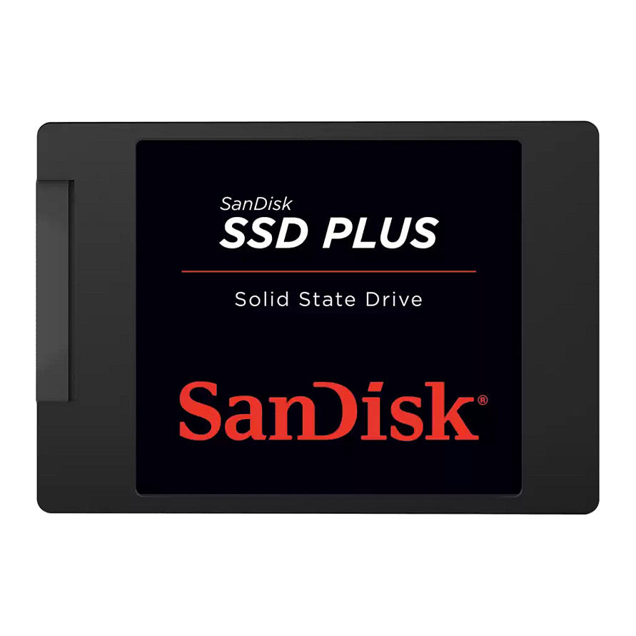 250GB SANDISK SSD Plus 6,35cm 2,5Zoll SATA Read speeds up to 545MB/s SATA III 6GB/s