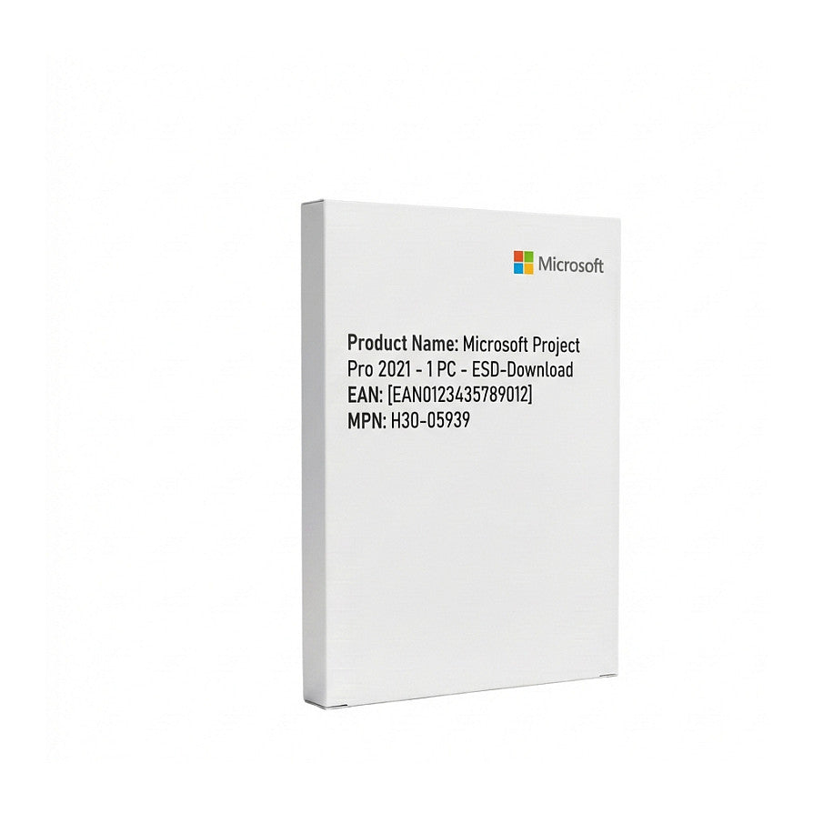 Microsoft Project Pro 2021 - 1 PC - ESD-Download