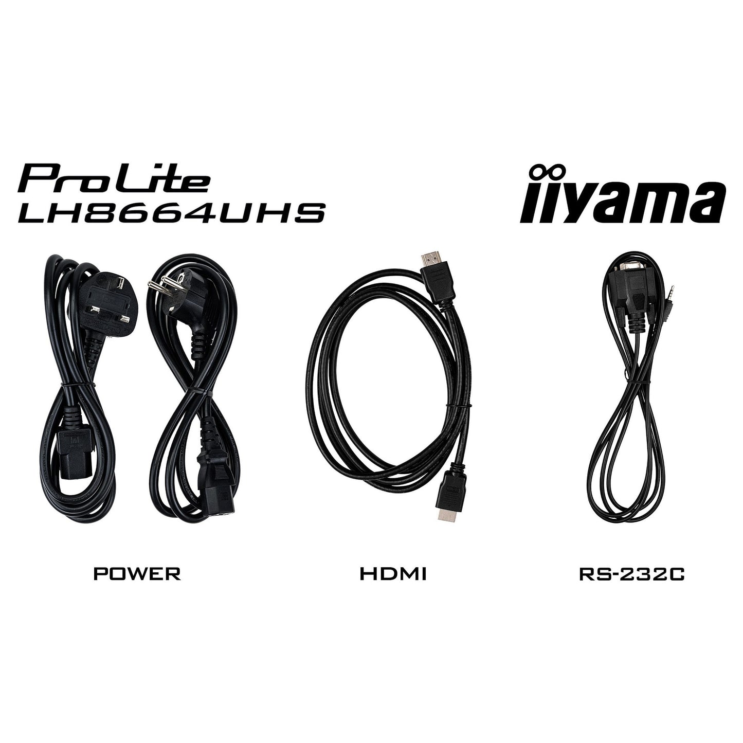iiyama 217,4cm(85,6") LH8664UHS-B3AG 16:9 2xHDMI+USB-C (Speditionsversand)