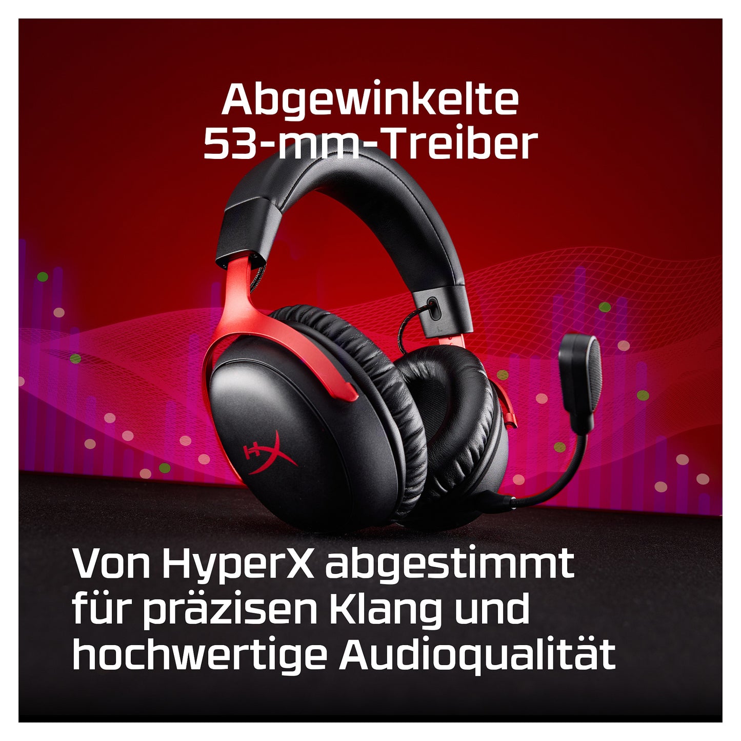 HyperX Cloud III S Wireless-Gaming-Headset black