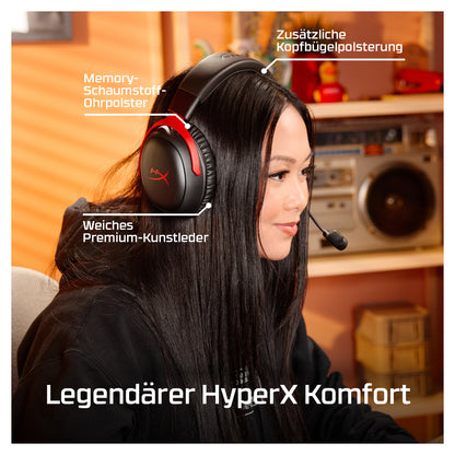 HyperX Cloud III S Wireless-Gaming-Headset black