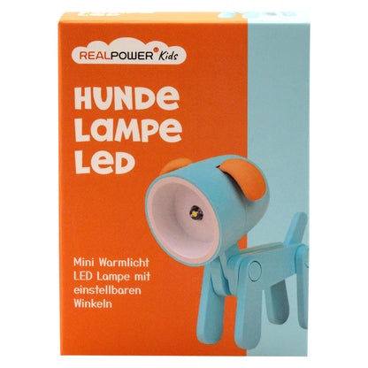 RealPower LED-Tier Taschenlampe Blue Dog
