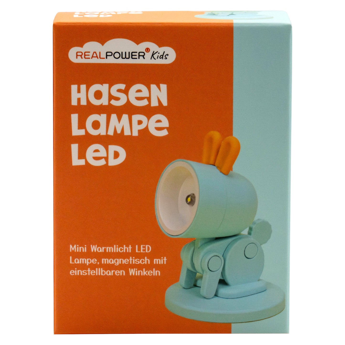RealPower LED-Tier Taschenlampe Blue rabbit mit Sockel