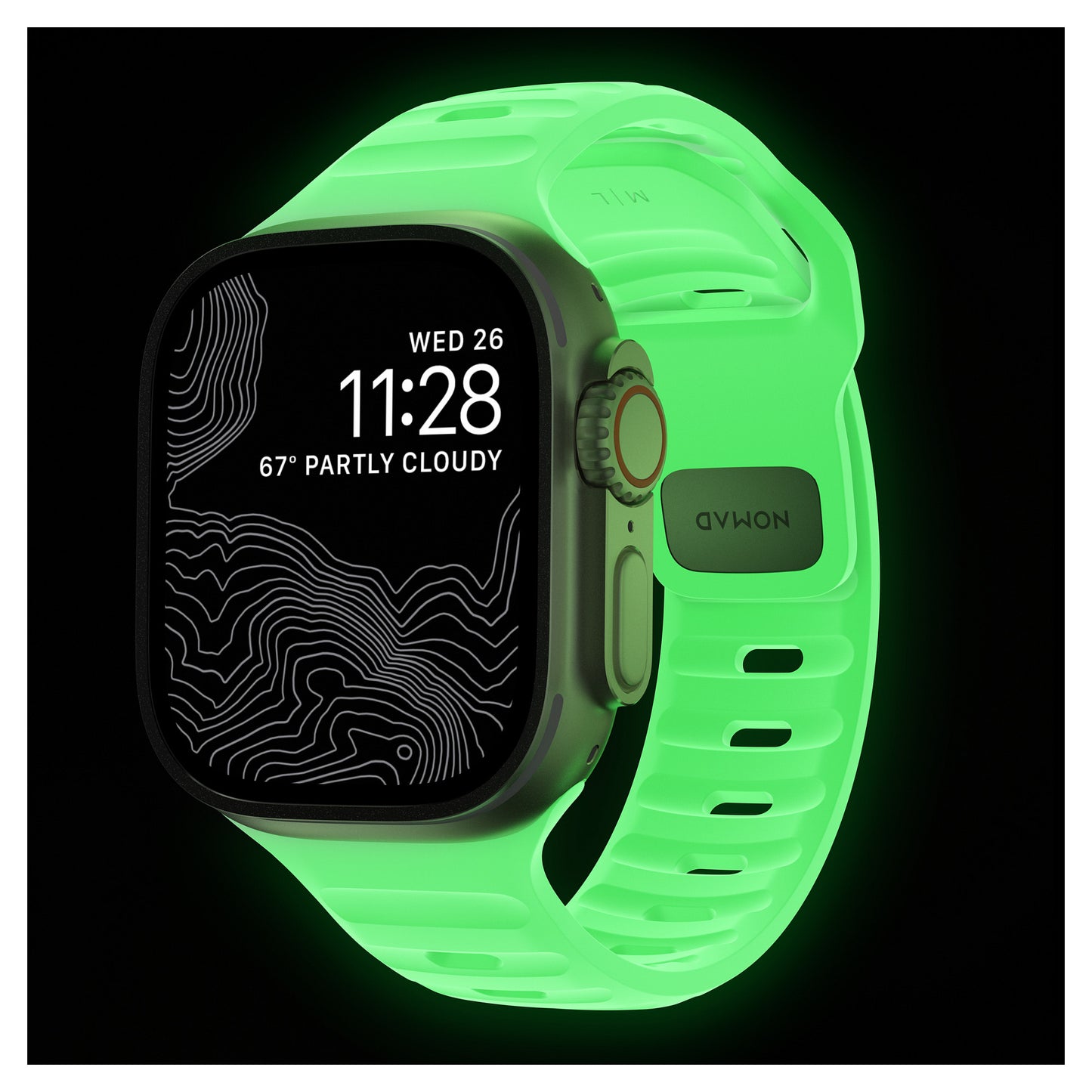 Nomad Sport Band 46mm/49mm Glow
