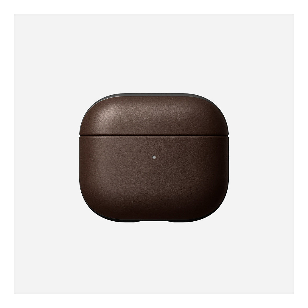 Nomad Airpods V3 Case Rustic Brown Leather