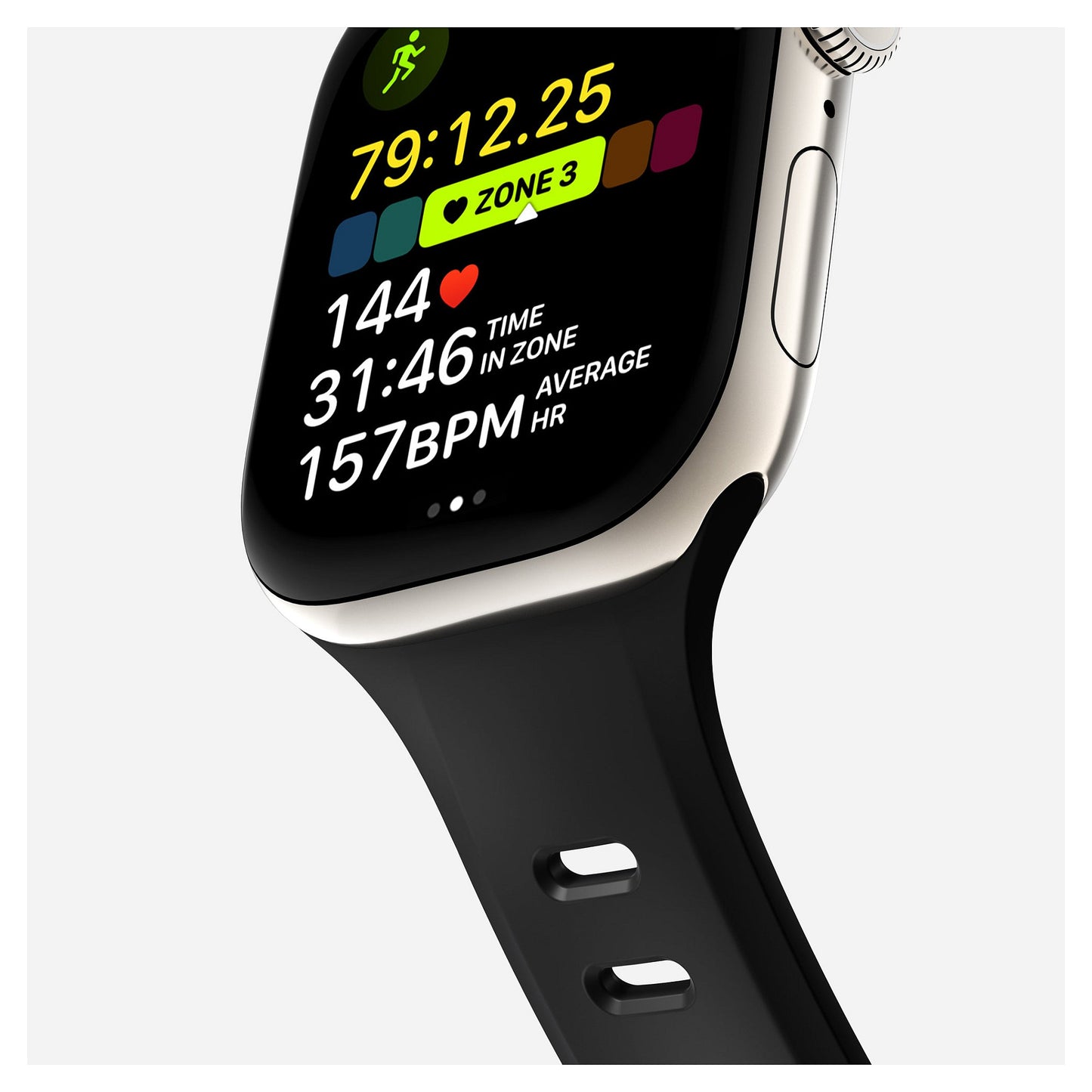 Nomad Tempo Band 46mm Black