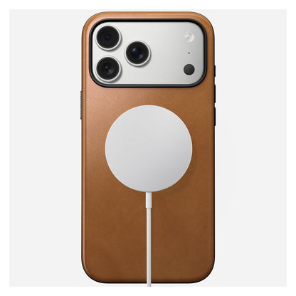 Nomad Modern Leather Case iPhone 17 Pro Max English Tan