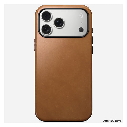 Nomad Modern Leather Case iPhone 17 Pro Max English Tan