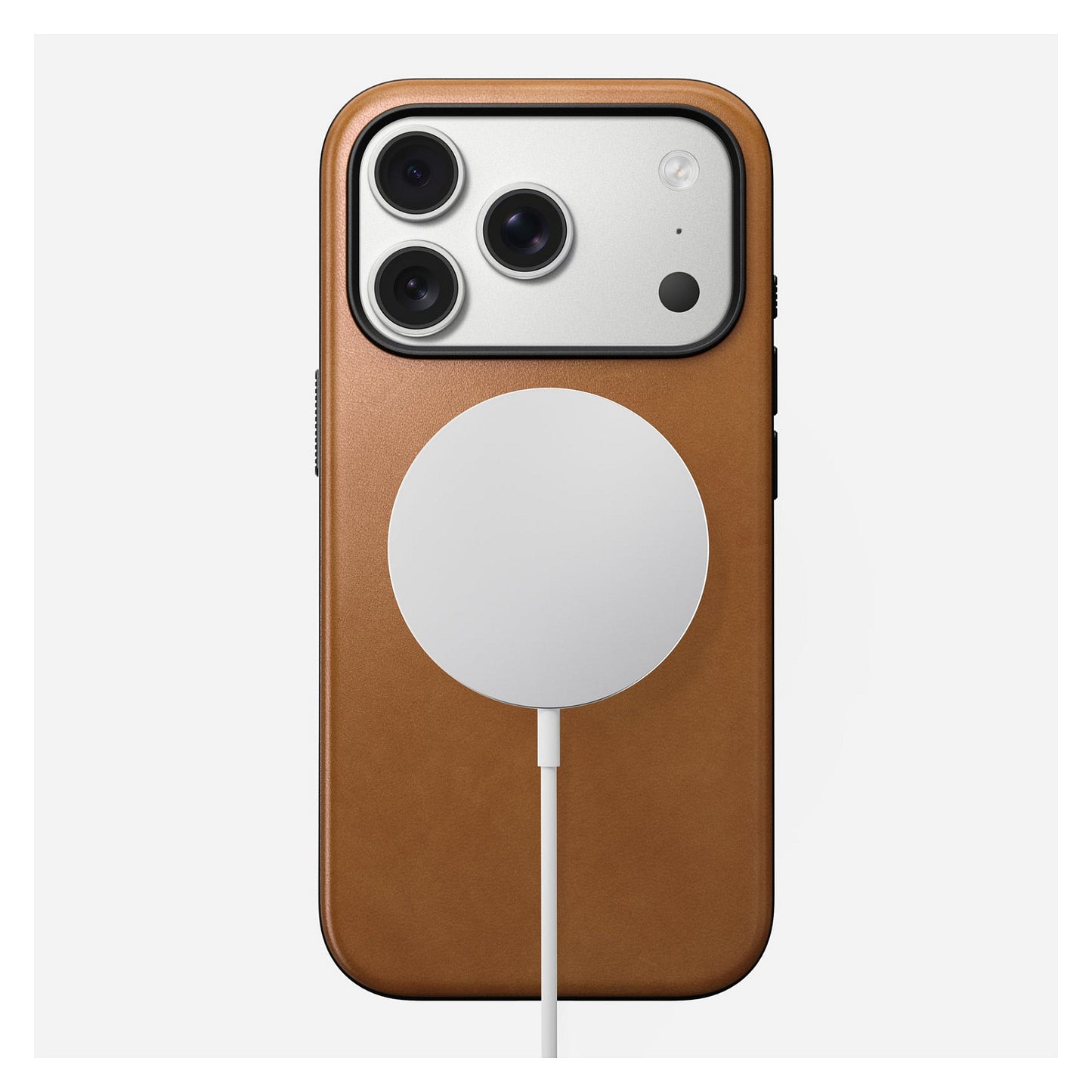 Nomad Modern Leather Case iPhone 17 Pro English Tan