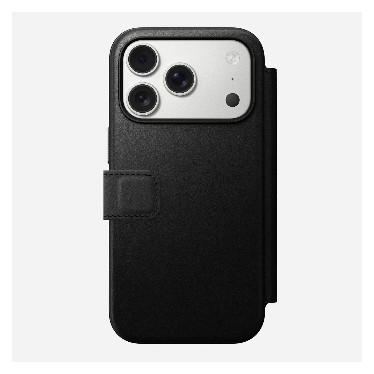 Nomad Modern Leather Folio iPhone 17 Pro Black
