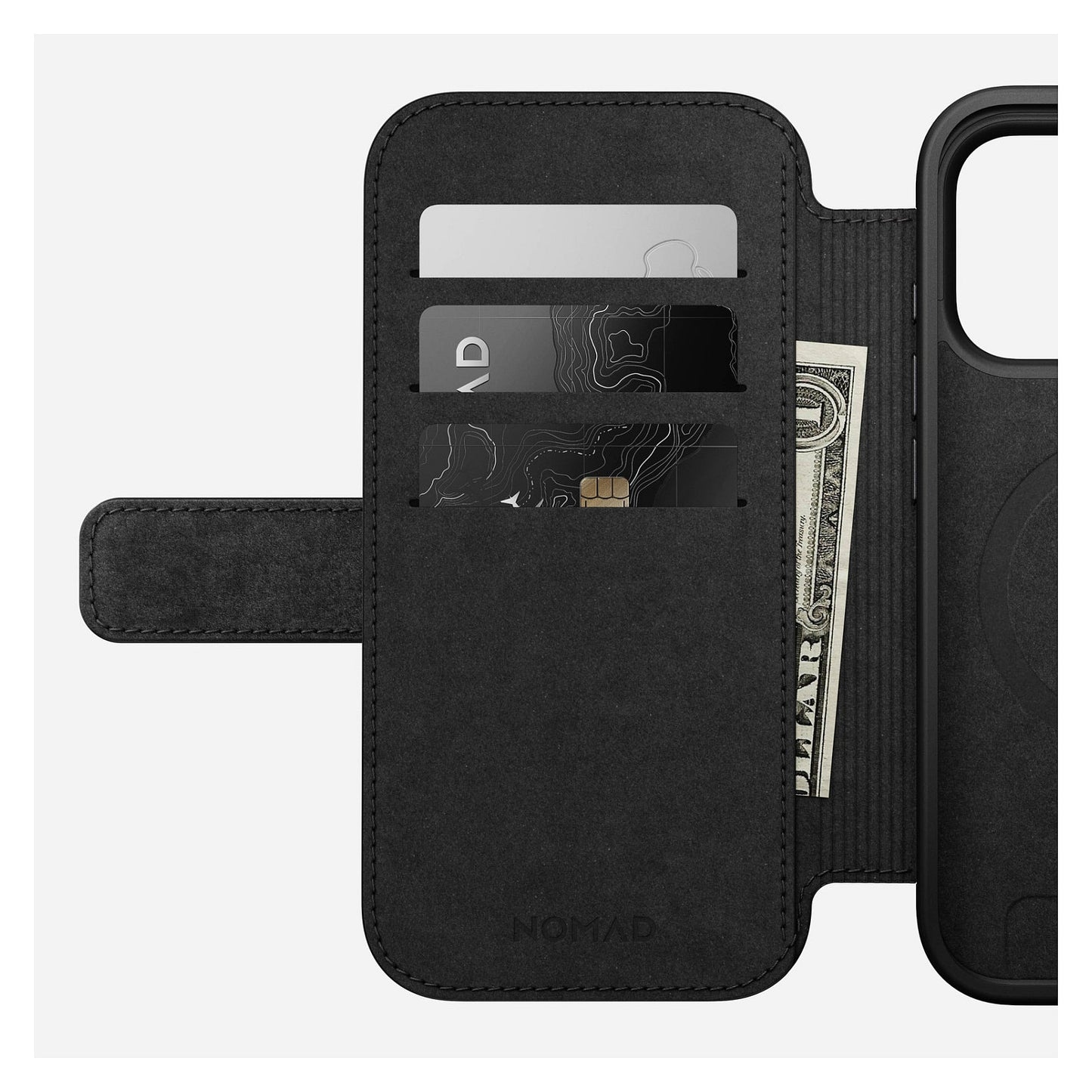Nomad Modern Leather Folio iPhone 17 Pro English Tan