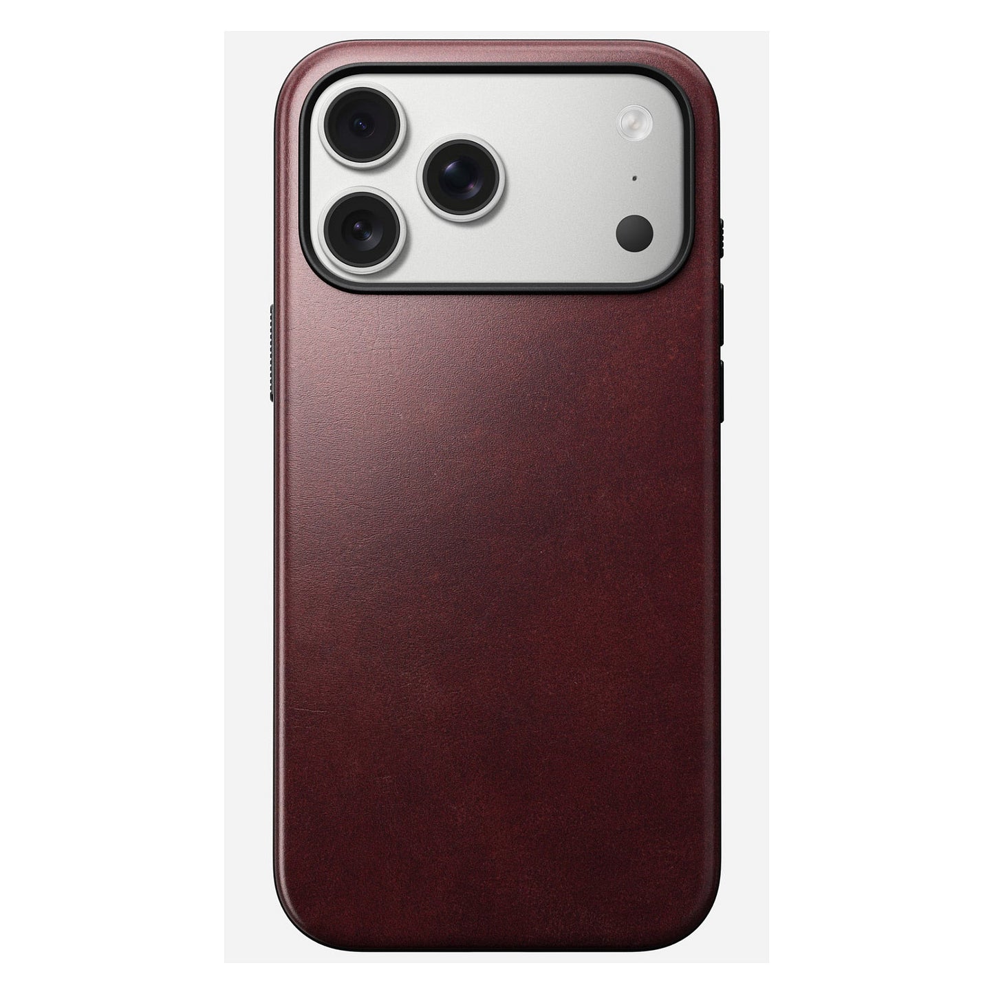 Nomad Modern Leather Case iPhone 17 Pro Max Burgundy Horween