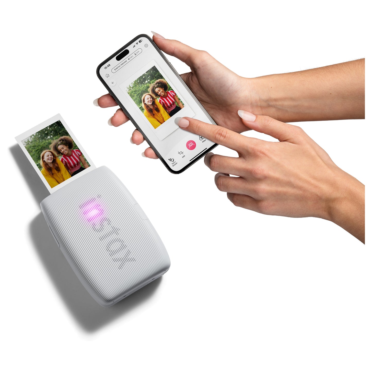 Fujifilm instax mini Link 3 EX D Clay White