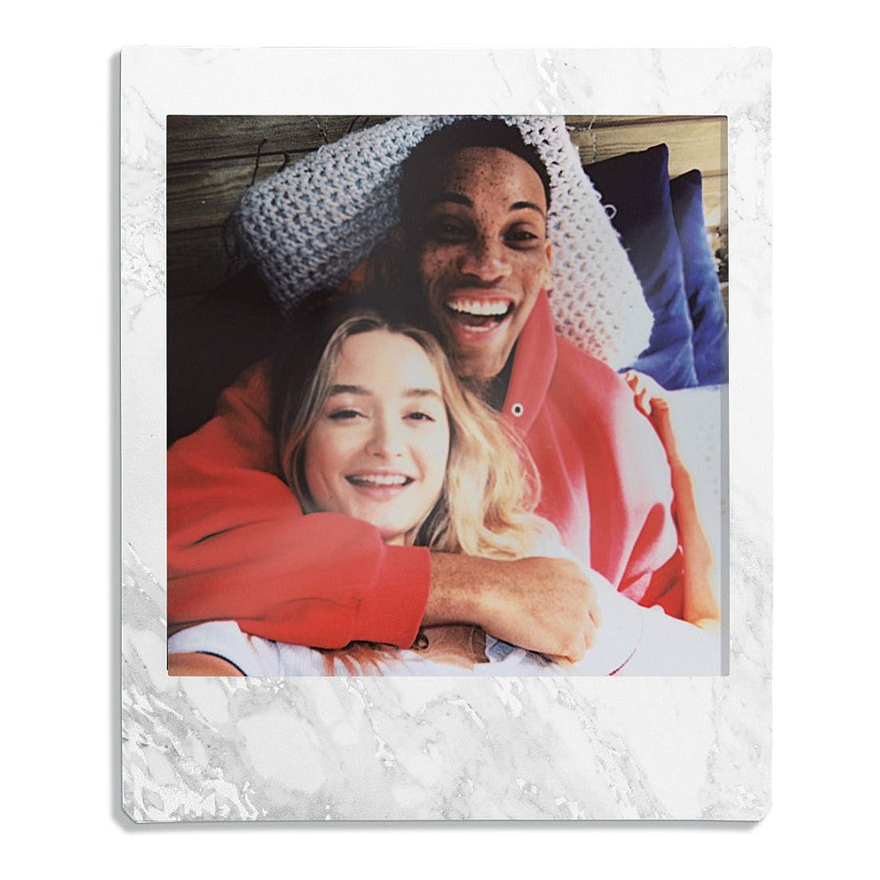 1 Fujifilm instax Square Film white marble