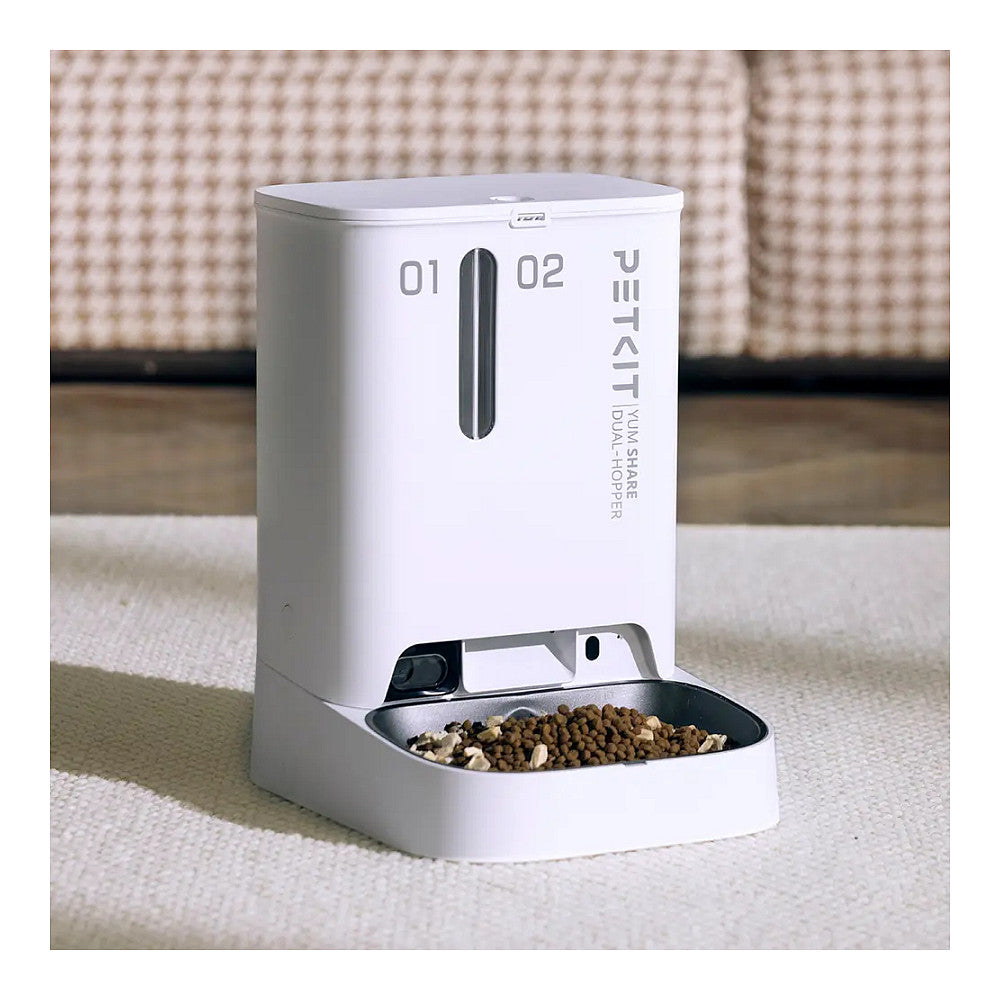 PETKIT YumShare Dual-Hopper Futterautomat mit Kamera