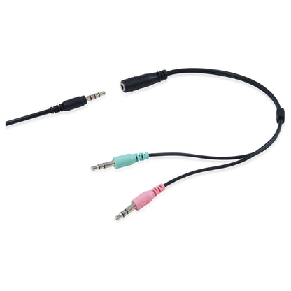 Equip Stereo-Headset Wired mit Mikro 2x3,5mm 1.80m schwarz