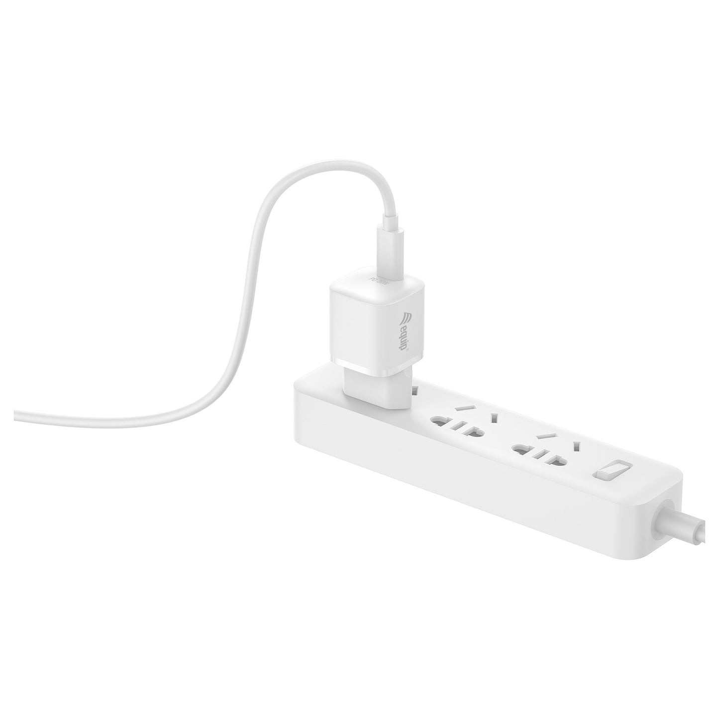 Equip Ladegerät 1Port USB-C PD3.0 20W weiß