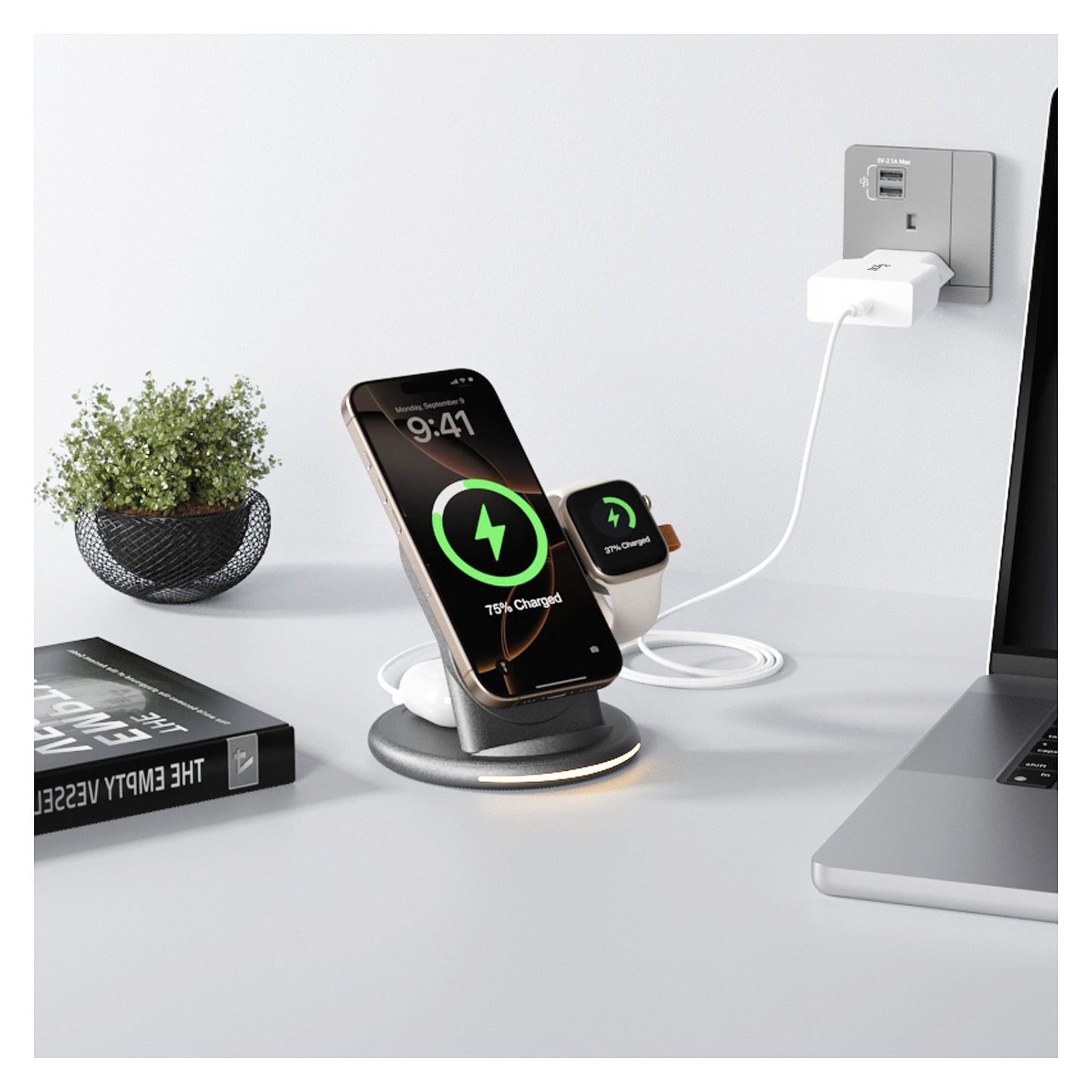 Equip Ladegerät 1Port USB-C PD3.0 GaN Slim 20W weiß
