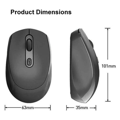 Equip Kompaktmaus Wireless Dual Mode 4Btn L+R schwarz