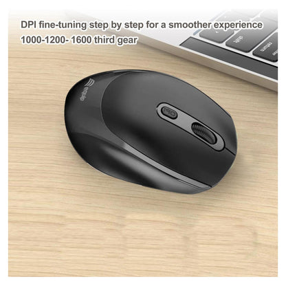Equip Kompaktmaus Wireless Dual Mode 4Btn L+R schwarz