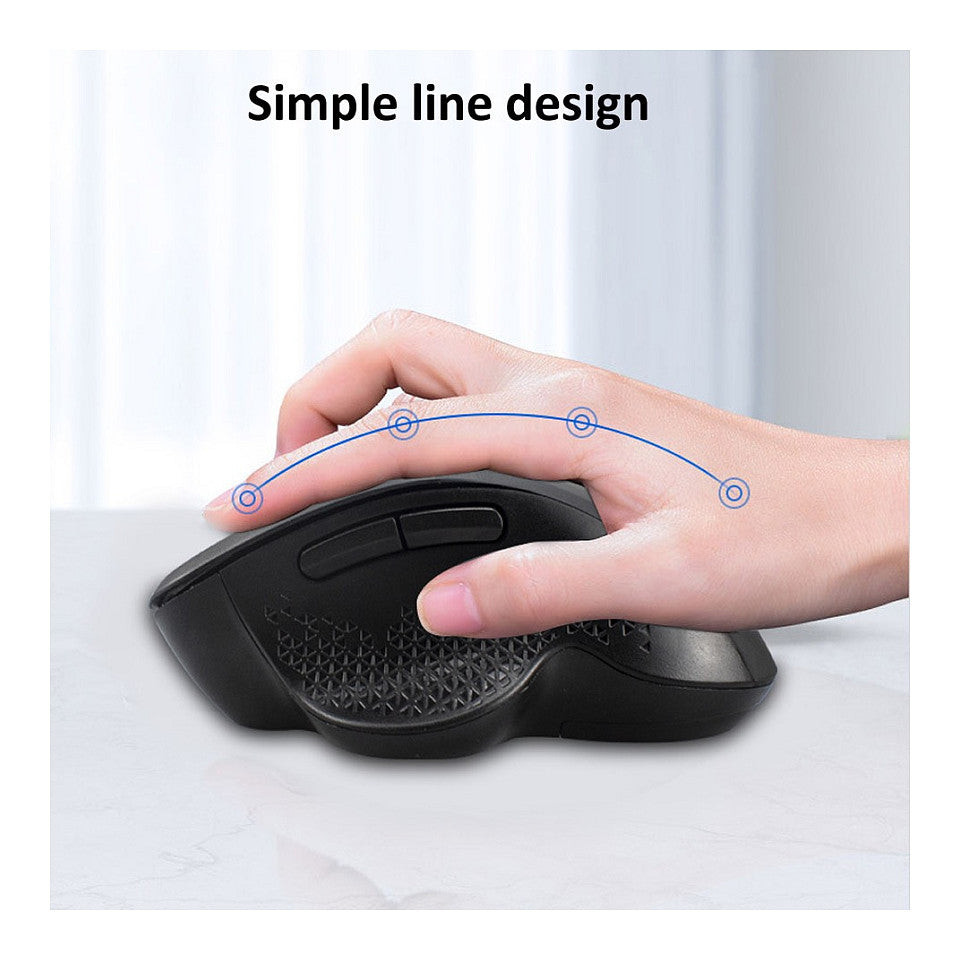 Equip Komfortmaus Wireless Dual Mode 6Btn Rechts schwarz
