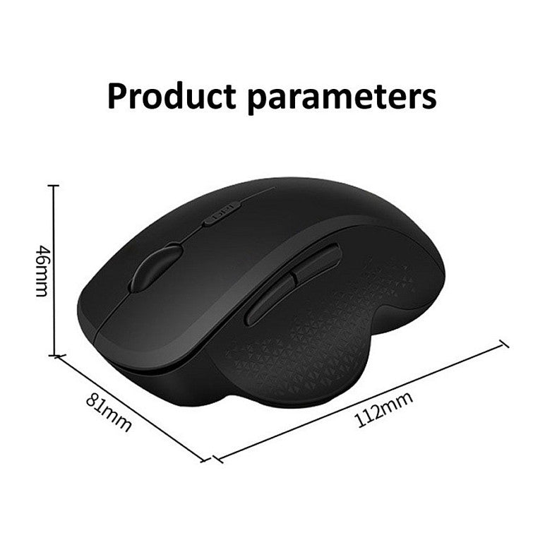 Equip Komfortmaus Wireless Dual Mode 6Btn Rechts schwarz