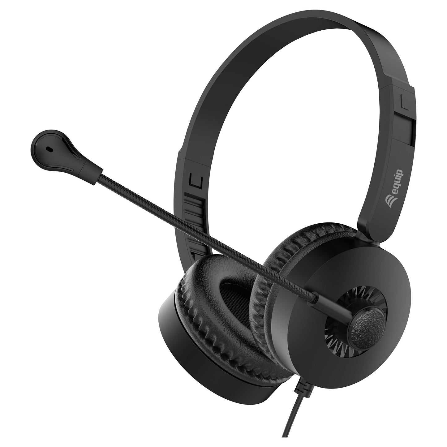 Equip Stereo-Headset Wired mit Mikro USB-A 2.00m schwarz