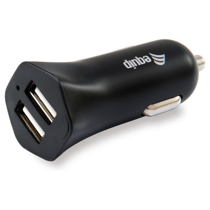 Equip KFZ-Ladegerät 2-Port 2xUSB2.0 480Mbps 12W schwarz