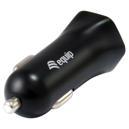 Equip KFZ-Ladegerät 2-Port 2xUSB2.0 480Mbps 12W schwarz