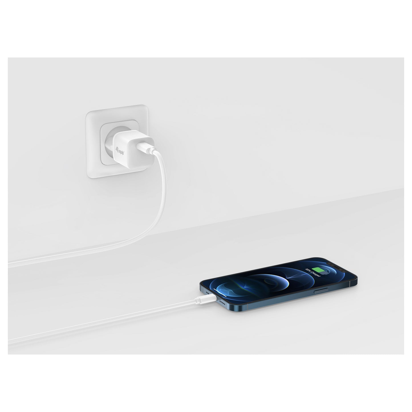 Equip Ladegerät 1Port USB-C PD3.0 25Stk 20W weiß