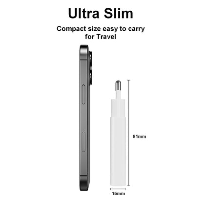 Equip Ladegerät 2Port USB-C PD3.0/USB-A GaN Slim 30W weiß