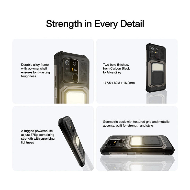 AGM MOBILE G3Pro Outdoor Smartphone 5G mit Wärmebildkamera