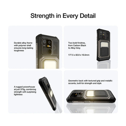 AGM MOBILE G3Pro Outdoor Smartphone 5G mit Wärmebildkamera