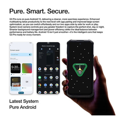 AGM MOBILE G3Pro Outdoor Smartphone 5G mit Wärmebildkamera