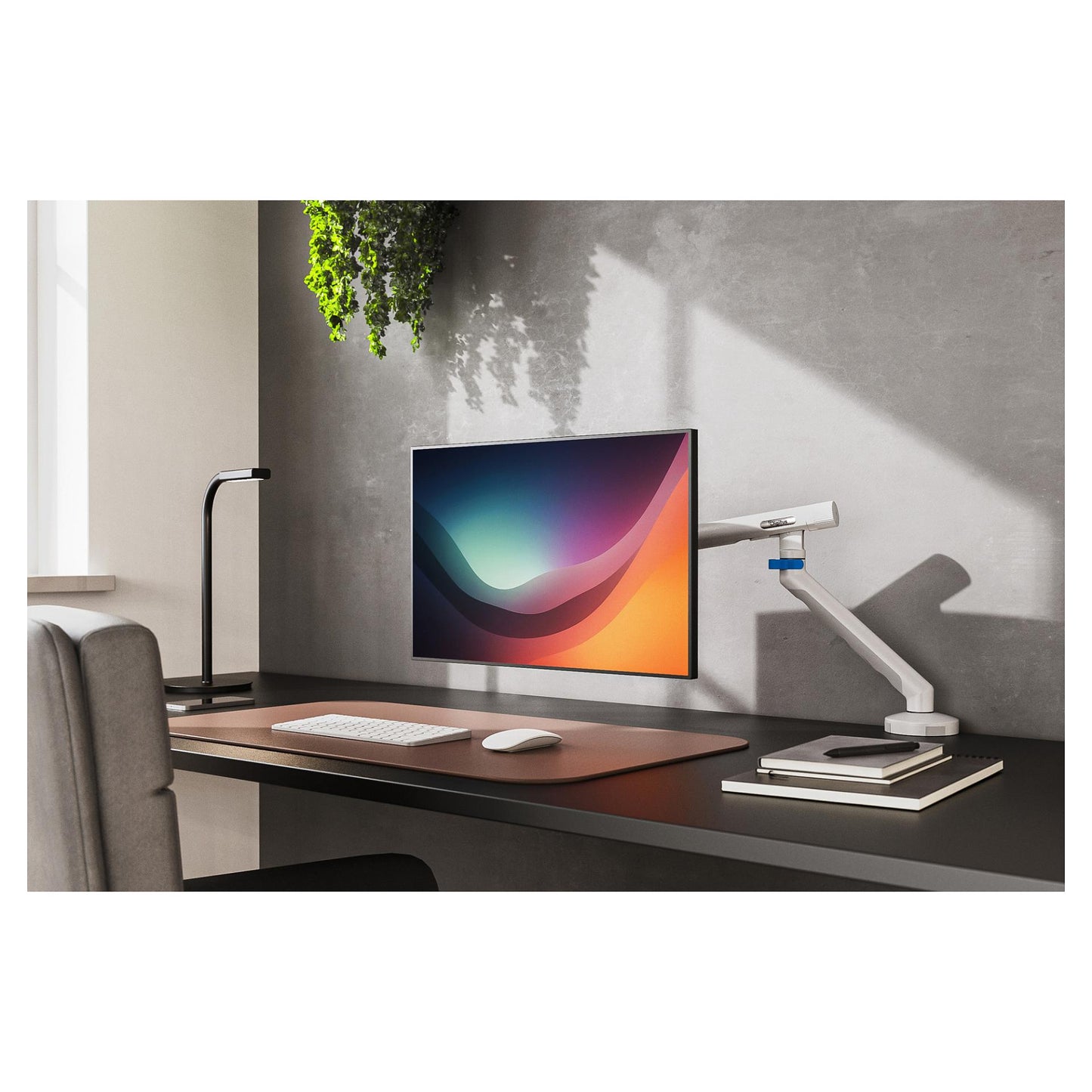 DIGITUS TIS single '35' TFT, mech. Feder Max.10KG weiß