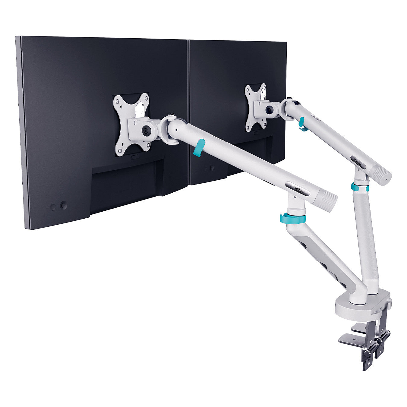 DIGITUS TIS dual '35' TFT, mech. Feder Max.10KG weiß