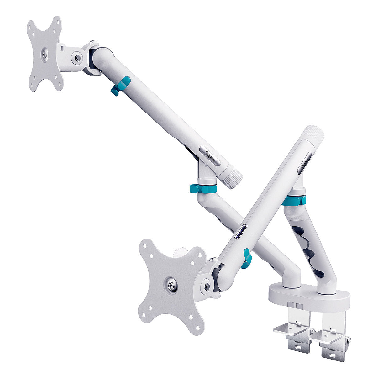 DIGITUS TIS dual '35' TFT, mech. Feder Max.10KG weiß