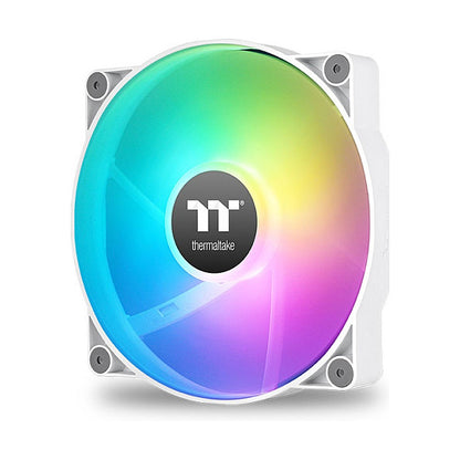 200mm Thermaltake CT200 ARGB Sync PC Cooling Fan White Single Pack