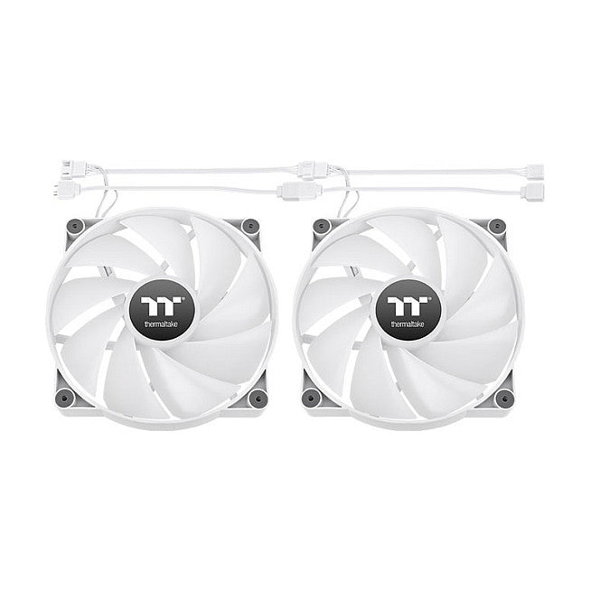200mm Thermaltake CT200 ARGB Sync PC Cooling Fan White Single Pack