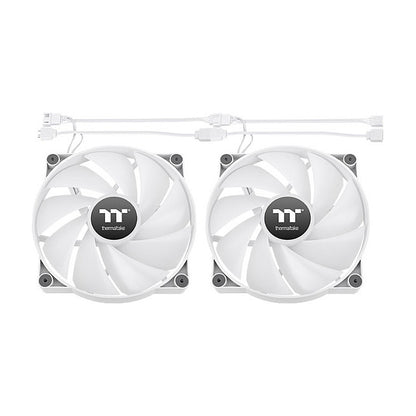 200mm Thermaltake CT200 ARGB Sync PC Cooling Fan White Single Pack
