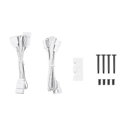 200mm Thermaltake CT200 ARGB Sync PC Cooling Fan White Single Pack