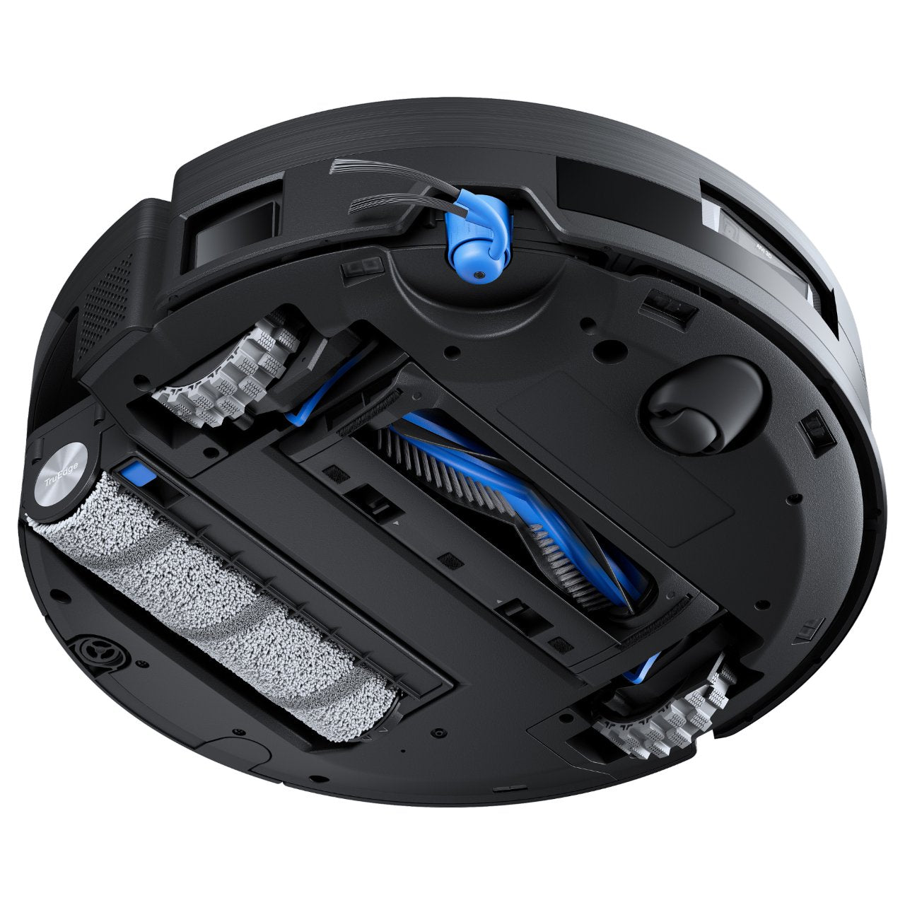 ECOVACS DEEBOT X11 OmniCyclone Schwarz Saug-Wisch-Roboter mit Reinigungsstation