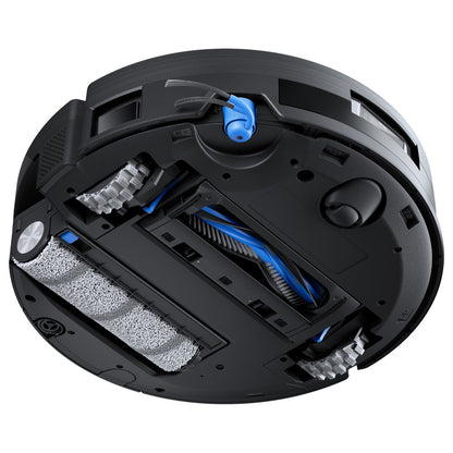 ECOVACS DEEBOT X11 OmniCyclone Schwarz Saug-Wisch-Roboter mit Reinigungsstation