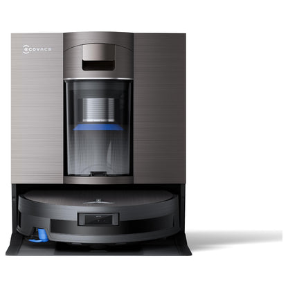 ECOVACS DEEBOT X11 OmniCyclone Schwarz Saug-Wisch-Roboter mit Reinigungsstation