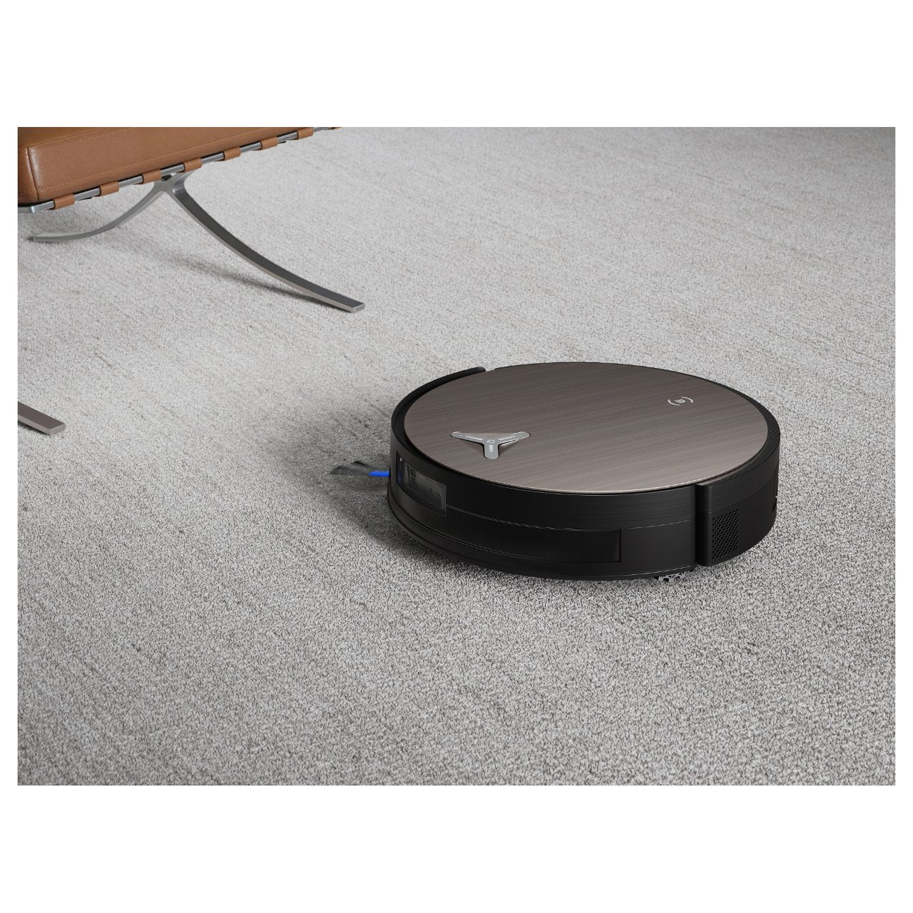 ECOVACS DEEBOT X11 OmniCyclone Schwarz Saug-Wisch-Roboter mit Reinigungsstation