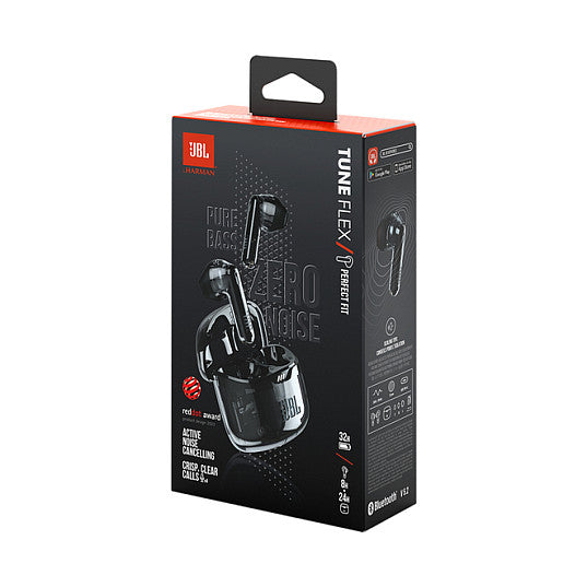 JBL TUNE FLEX - True Wireless Kopfhörer Noise Cancelling Ghost Black