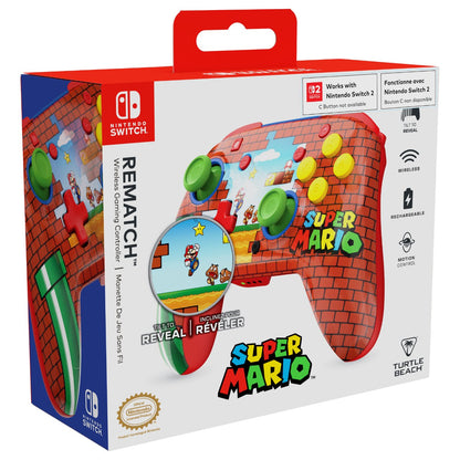 Turtle Beach Rematch Wireless NS Mario Bricks Reveal